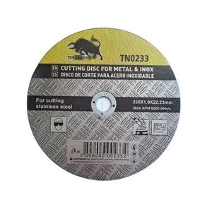 Disco de corte para metal diamante, cerámica, Medidas: 9″  230×1.9×22.23mm