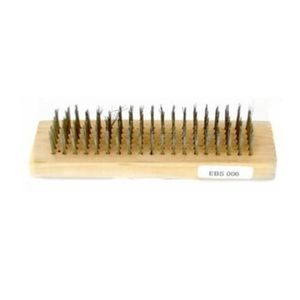 ESCOBILLA MADERA METAL