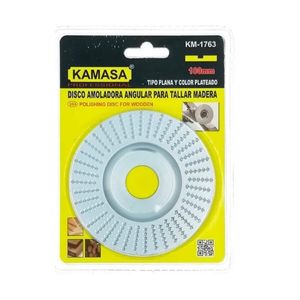 DISCO AMOLADORA ANGULAR PARA MADERA PLANO