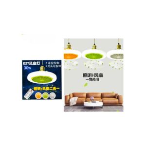 AMPOLLETA LED CON VENTILADOR