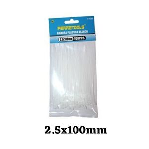 AMARRA PLASTICA BLANCA