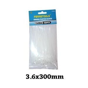 AMARRA PLASTICA BLANCA