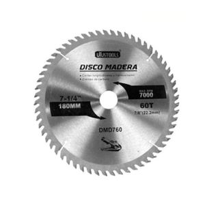 DISCO SIERRA CIRCULAR PARA MADERA