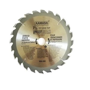 DISCO SIERRA CIRCULAR PARA MADERA